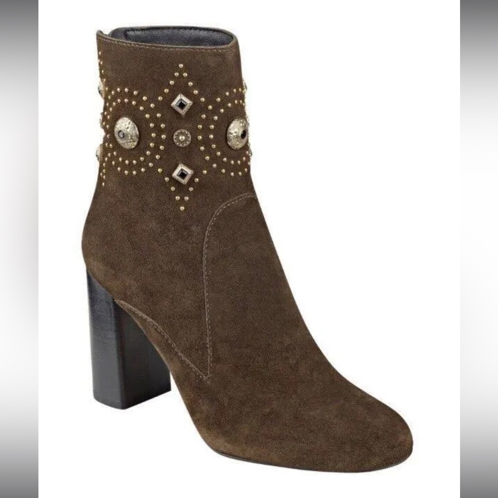 Sigerson Morrison “Sheyla” suede bootie
